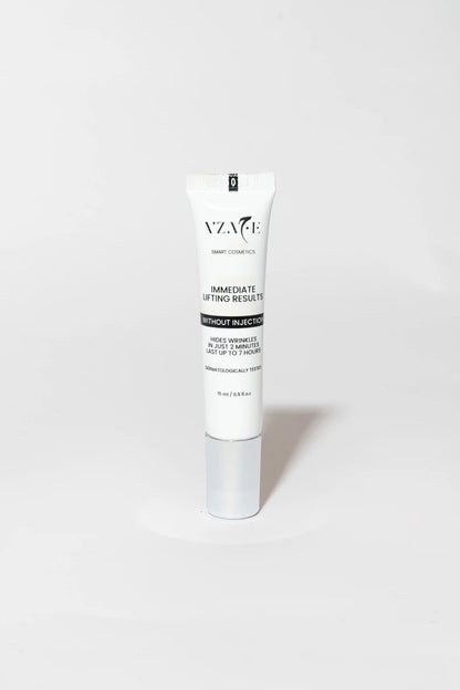 VZACE skincare product on a white background